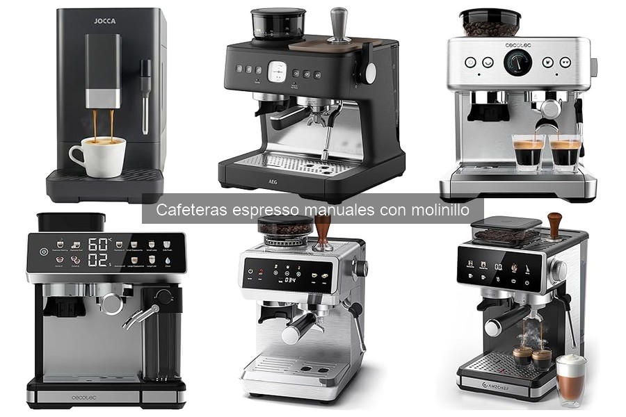 Diferencias entre cafeteras espresso manuales con y sin molinillo