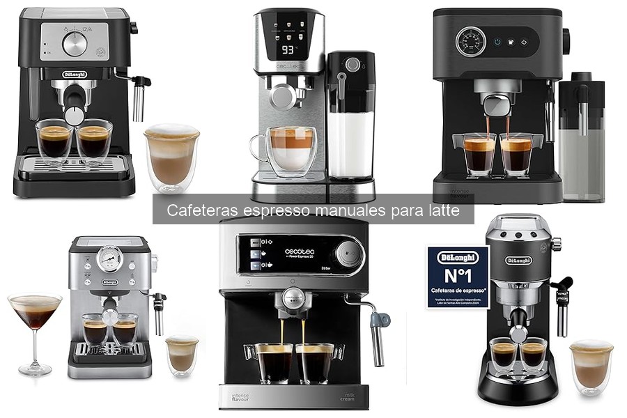 Diferencias entre cafeteras espresso para latte y café normal
