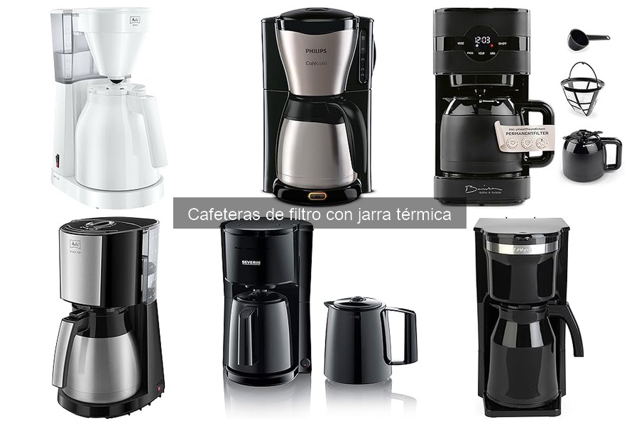 Diferencias entre jarra térmica y jarra de vidrio en cafeteras