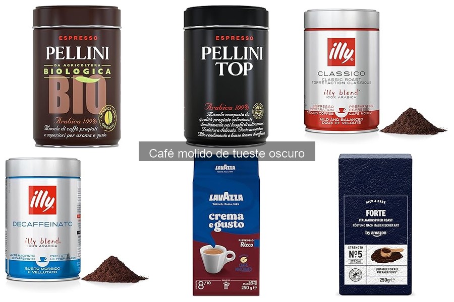 Dónde comprar café molido de tueste oscuro: mejores opciones