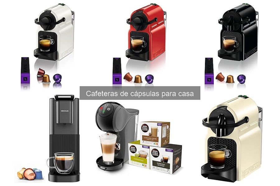 Dónde comprar cafeteras de cápsulas a buen precio
