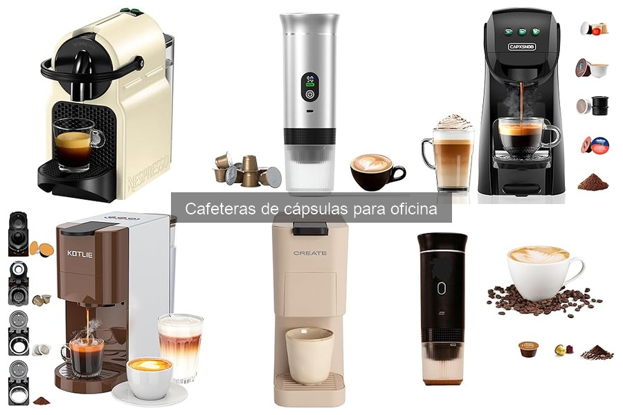 Dónde comprar cafeteras de cápsulas para oficina: Mejores opciones