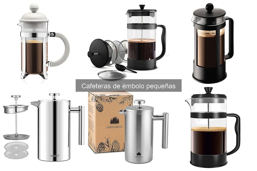 Donde comprar cafeteras de émbolo pequeñas al mejor precio