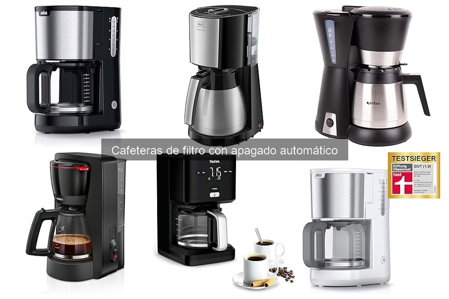Dónde comprar cafeteras de filtro con apagado automático baratas