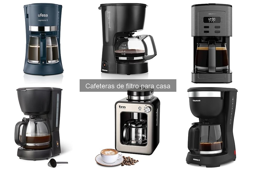 Dónde comprar cafeteras de filtro online: mejores opciones