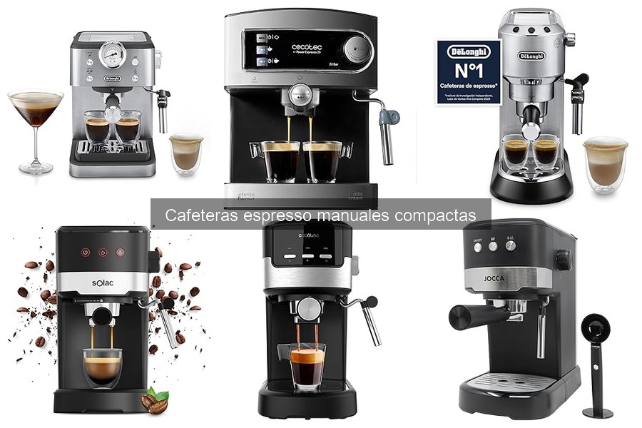 Dónde comprar cafeteras espresso manuales compactas en línea