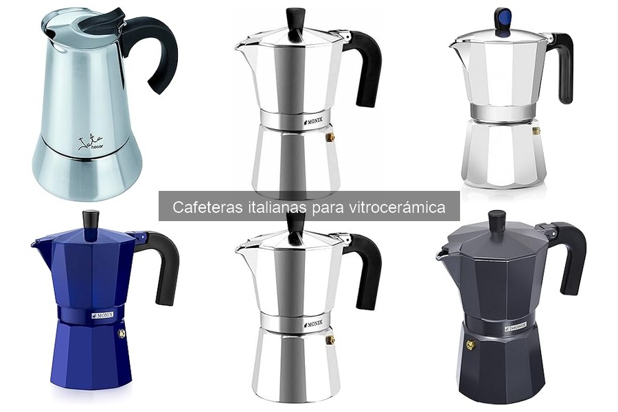 Dónde comprar cafeteras italianas para vitrocerámica en línea
