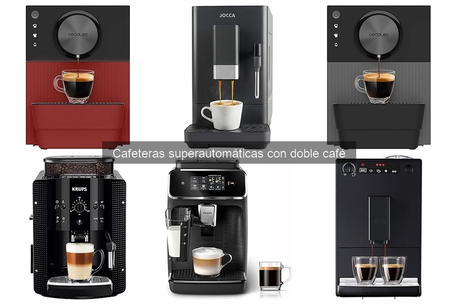 Dónde comprar cafeteras superautomáticas con doble café
