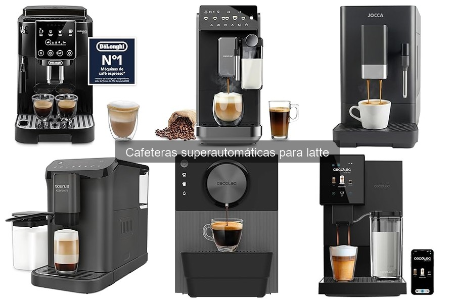 Dónde comprar cafeteras superautomáticas para latte y mejores ofertas