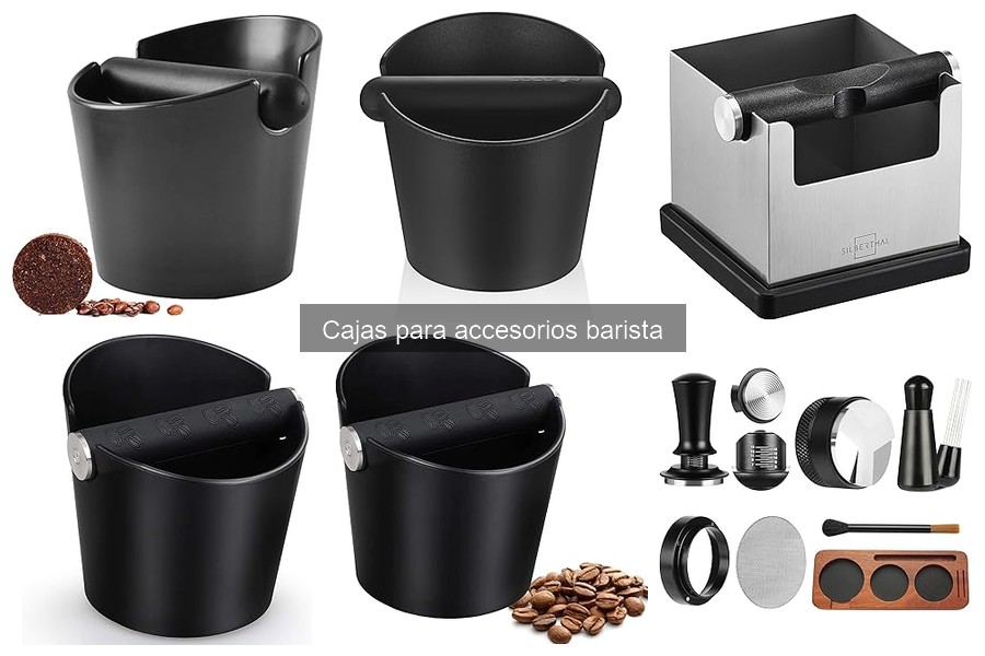 Dónde comprar cajas para accesorios barista: opciones y precios