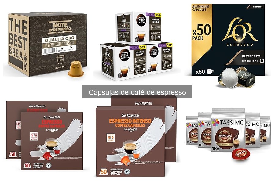 Dónde comprar cápsulas de café de espresso a buen precio