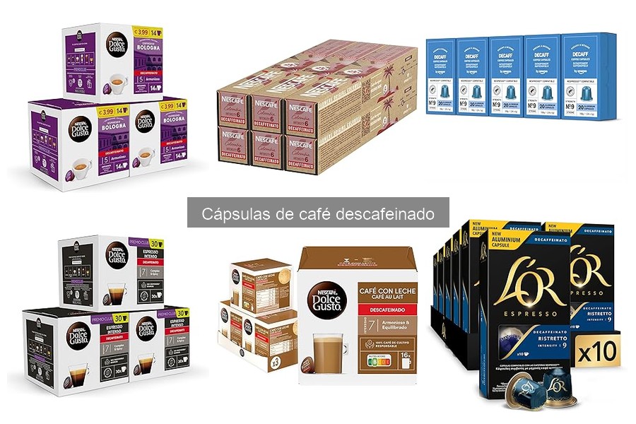 Dónde comprar cápsulas de café descafeinado baratas