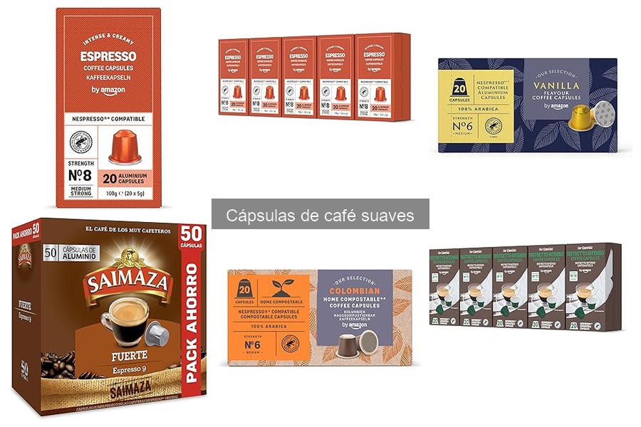 Dónde comprar cápsulas de café suaves a buen precio