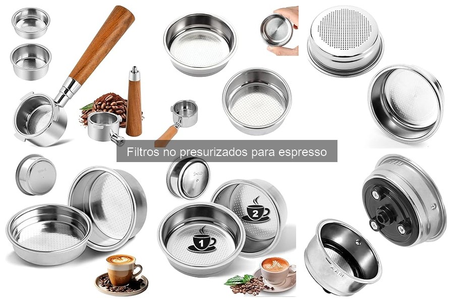 Dónde comprar filtros no presurizados para espresso online y físico