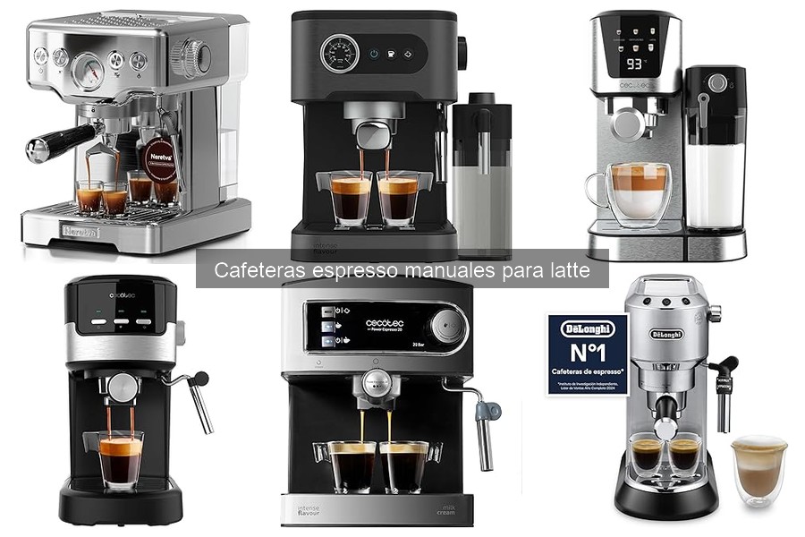 ** Dónde comprar la mejor cafetera espresso manual para latte