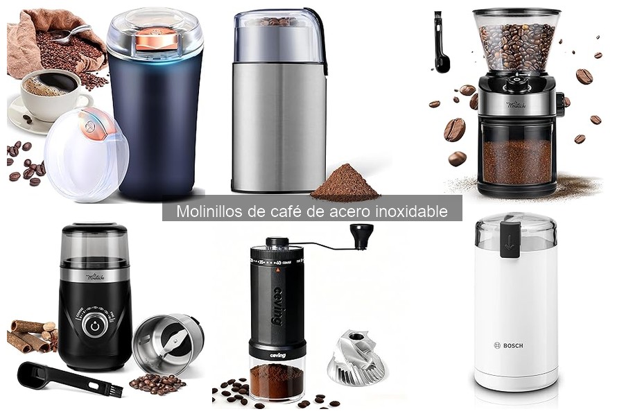 Dónde comprar molinillos de café de acero inoxidable baratos