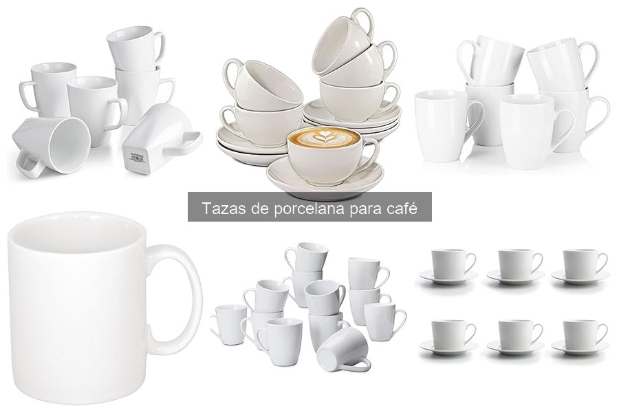 Dónde comprar tazas de porcelana para café a buen precio