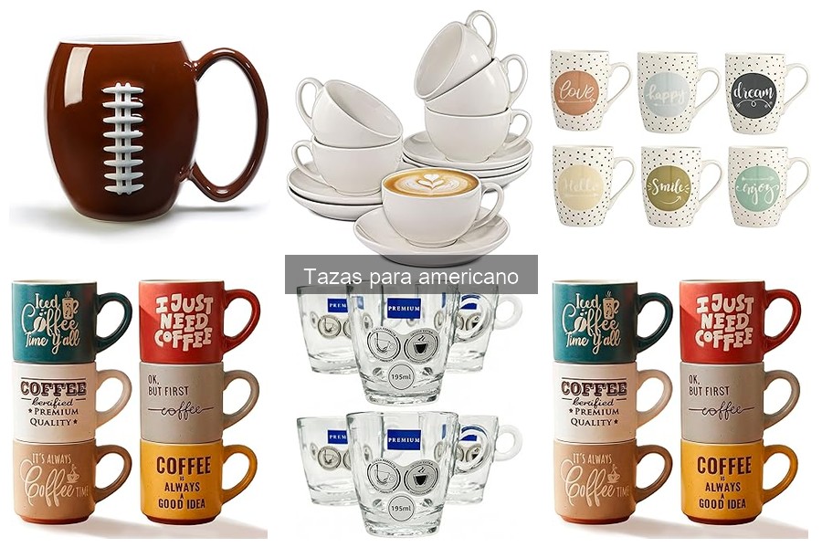 Dónde comprar tazas para café americano: opciones y precios