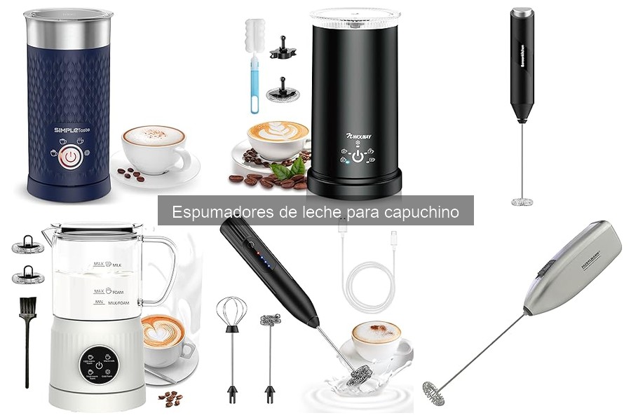 Dónde comprar un espumador de leche para capuchino