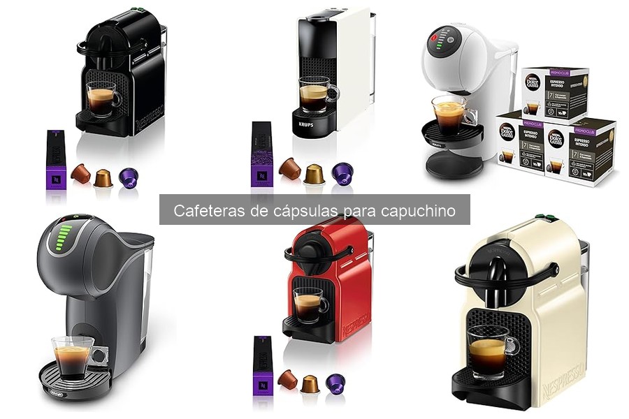 ** Errores comunes al usar cafeteras de cápsulas para capuchino