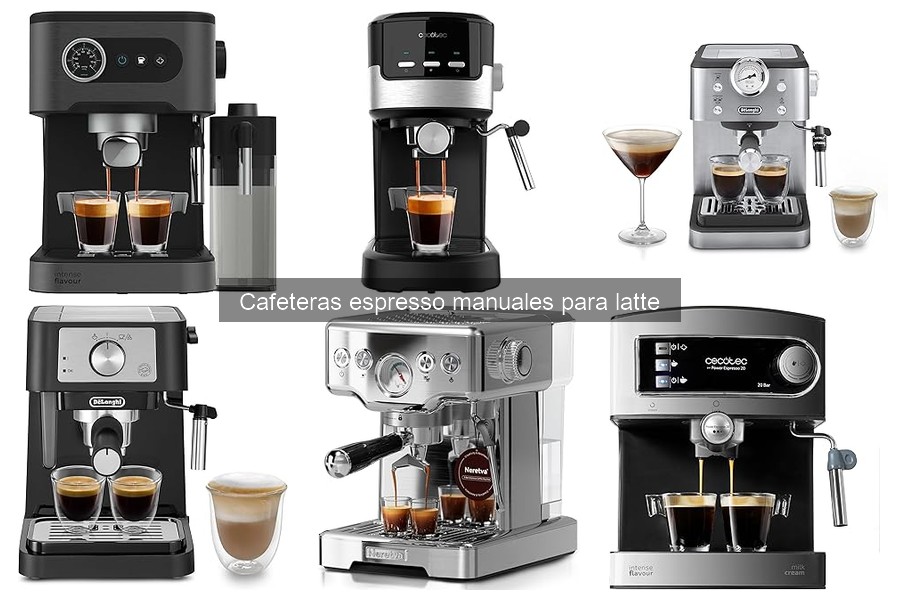 Errores comunes al usar cafeteras espresso manuales para latte