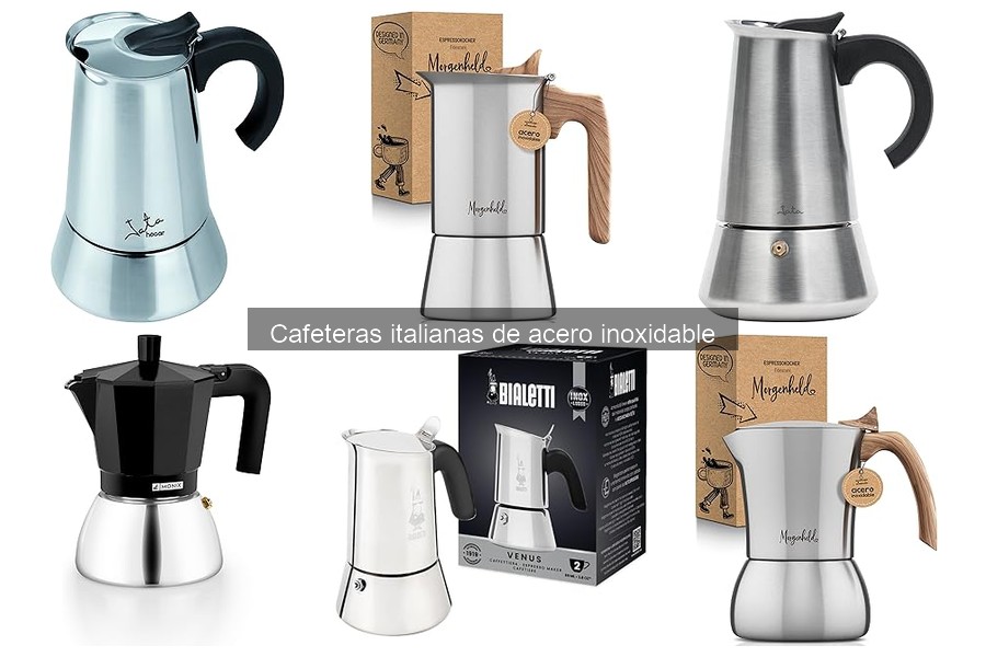 Errores comunes al usar cafeteras italianas de acero inoxidable
