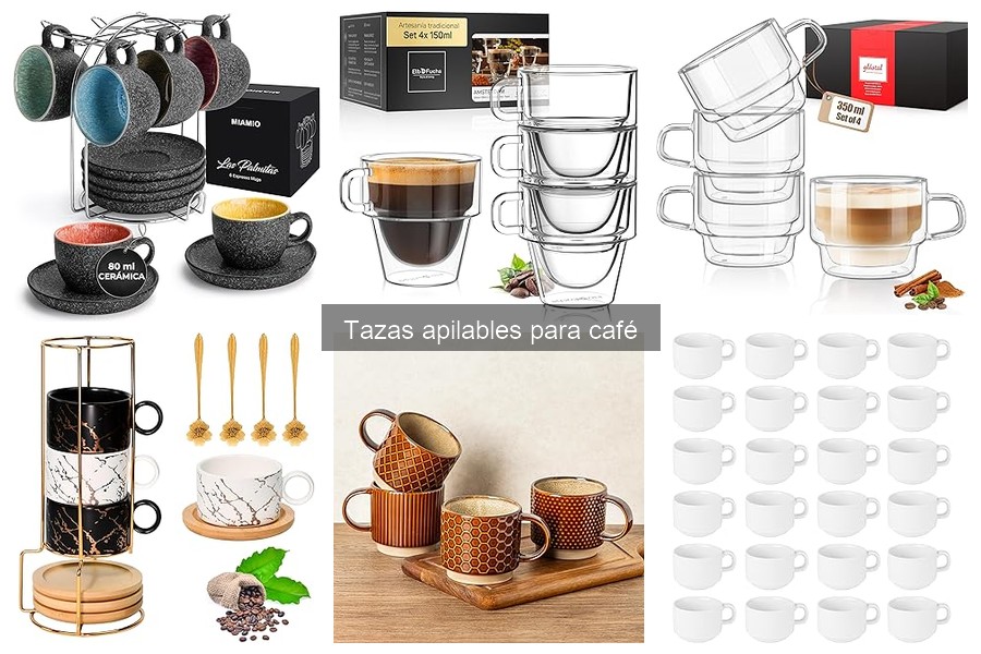 Errores comunes al usar tazas apilables para café
