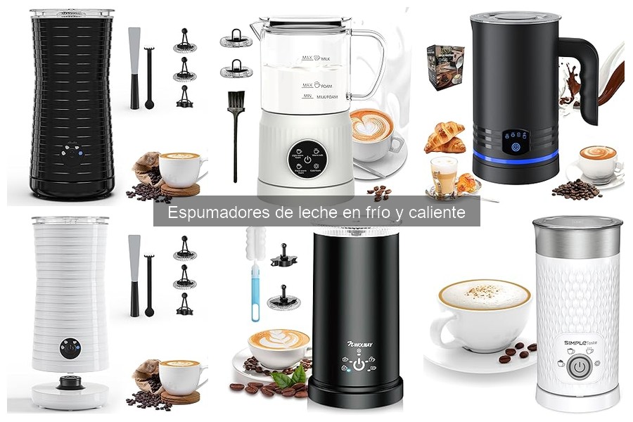 Espumadores de leche recomendados para baristas en casa