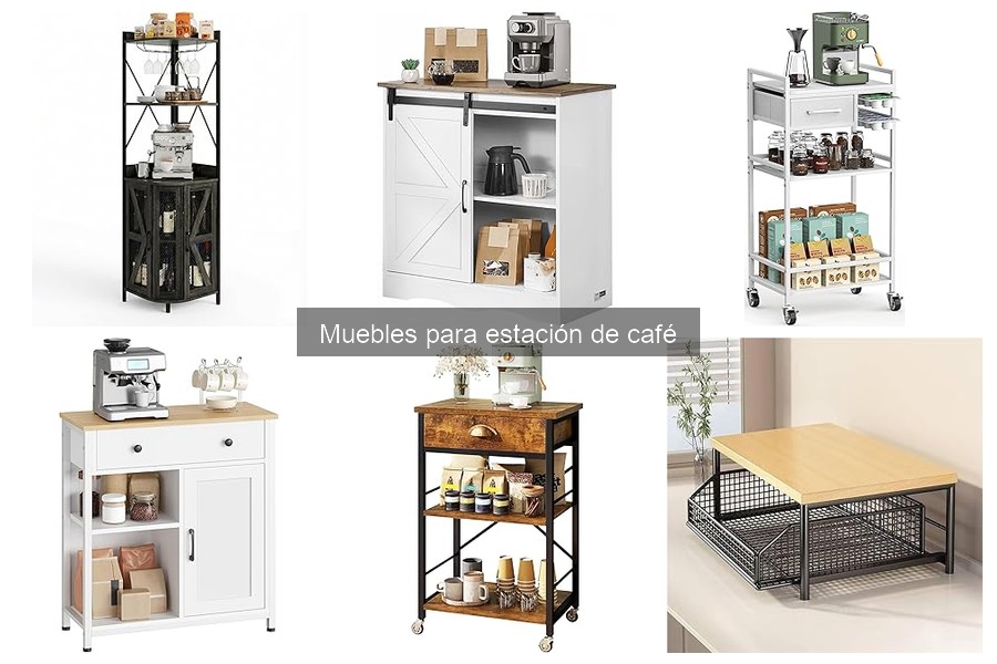 Estilos decorativos para tu estación de café en casa