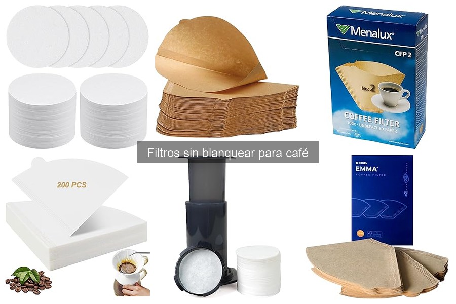 Filtros Sin Blanquear para Café: Mejores Opciones de Compra
