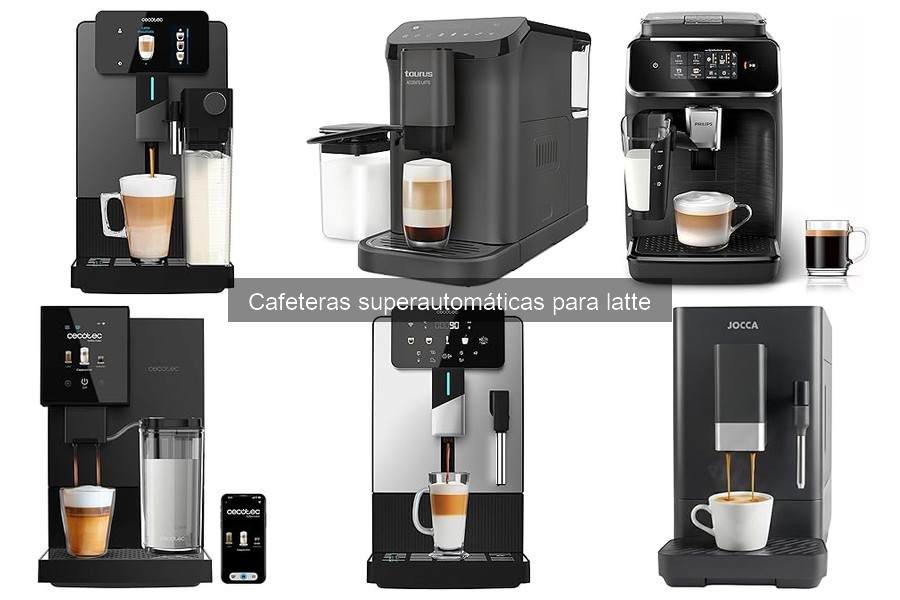 Funcionamiento de Cafeteras Superautomáticas para Latte
