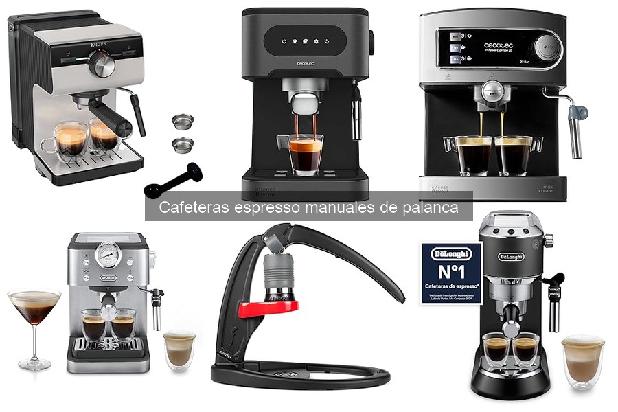 Guía de compra: Cafeteras espresso manuales de palanca