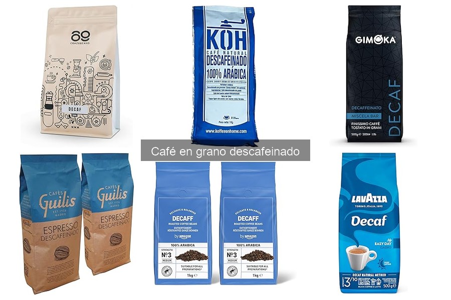 Guía de compra de café en grano descafeinado para ti