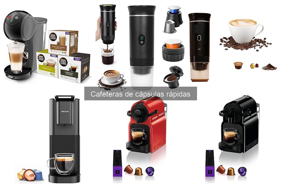 Guía de compra de cafeteras de cápsulas rápidas