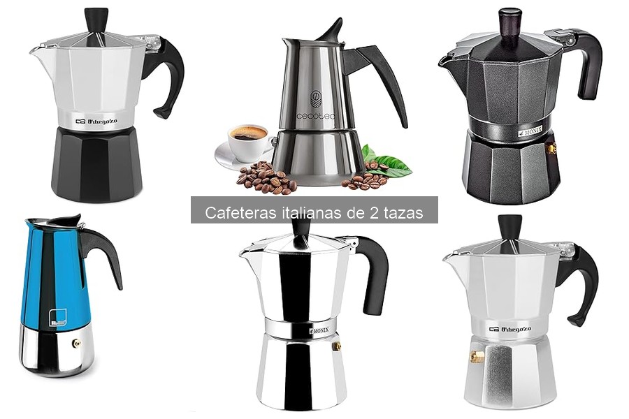 Guía de Compra de Cafeteras Italianas de 2 Tazas