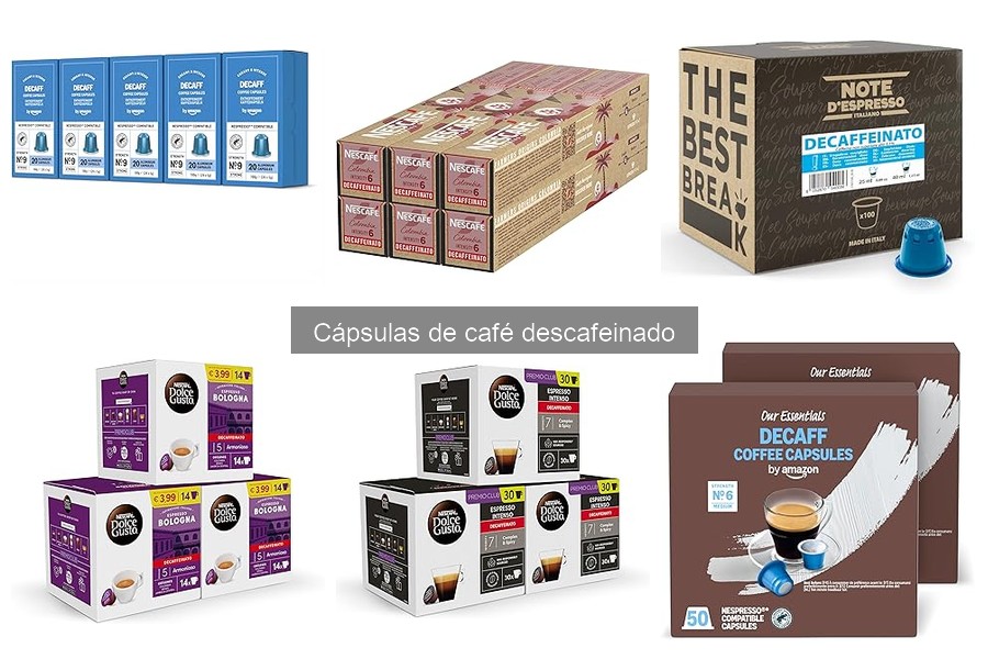 ** Guía de compra de cápsulas de café descafeinado