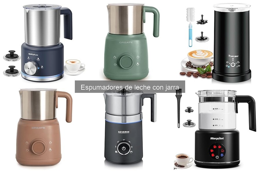 Guía de compra de espumadores de leche para café en casa