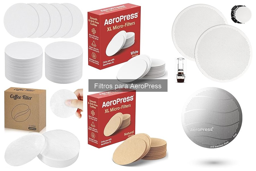 Guía de compra de filtros para AeroPress: materiales y compatibilidad