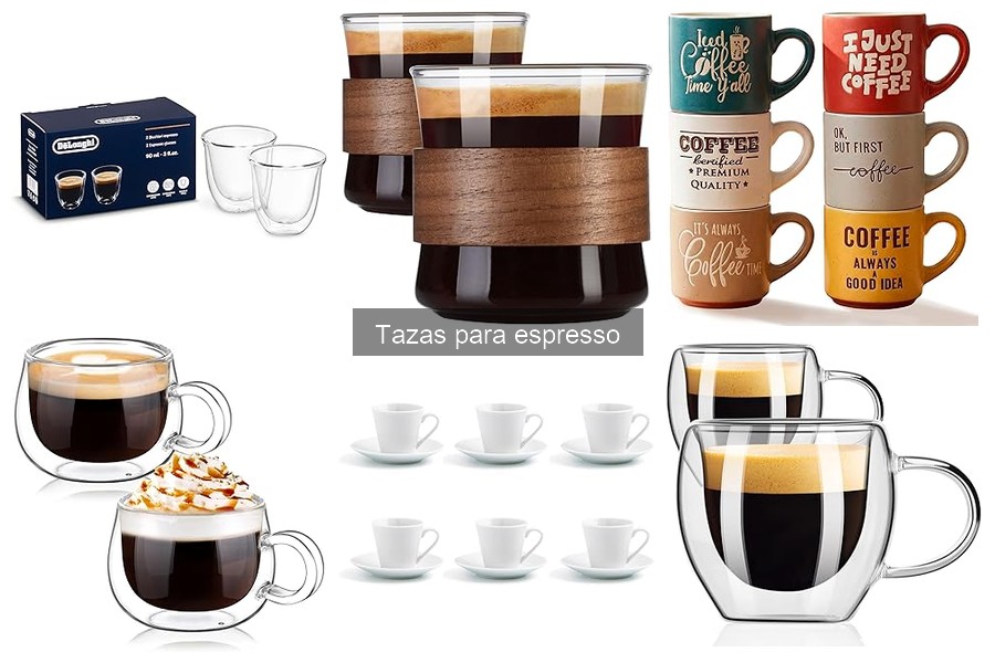 Guía de compra de tazas para espresso: tamaño y diseño
