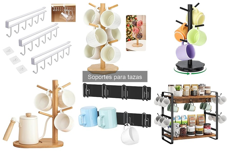 Guía de compra: Mejores soportes para tazas en casa