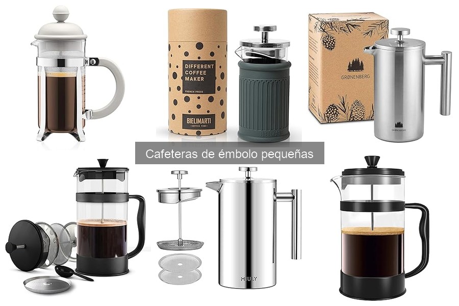 Guía de compra para cafeteras de émbolo pequeñas