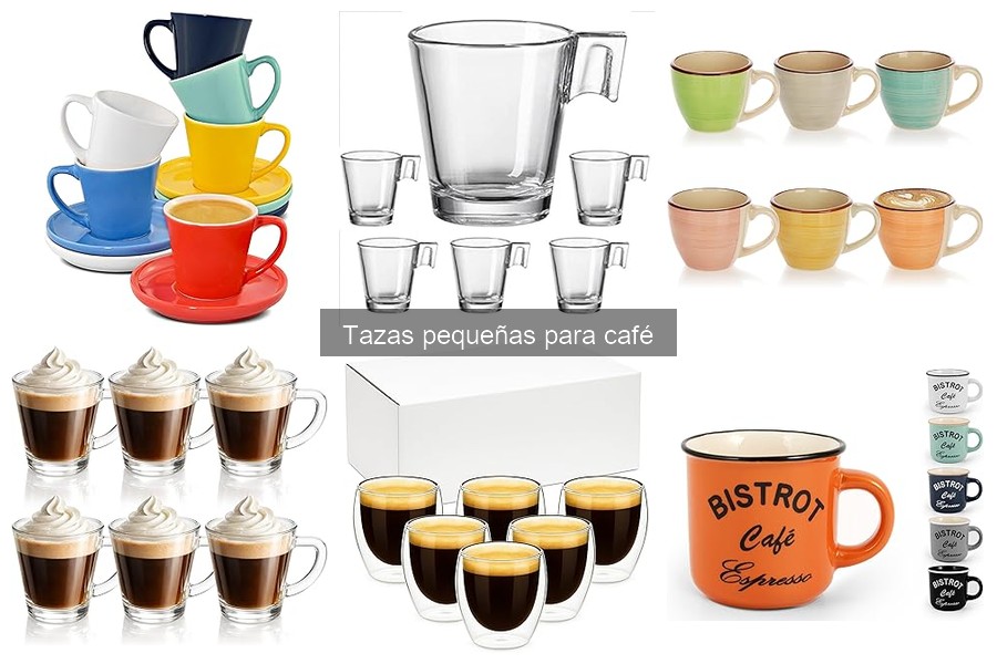 Guía de compra: Tazas pequeñas para café perfectas