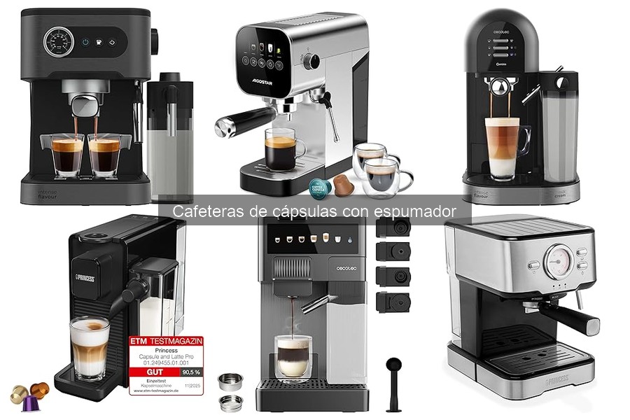 Guía para elegir cafeteras de cápsulas con espumador