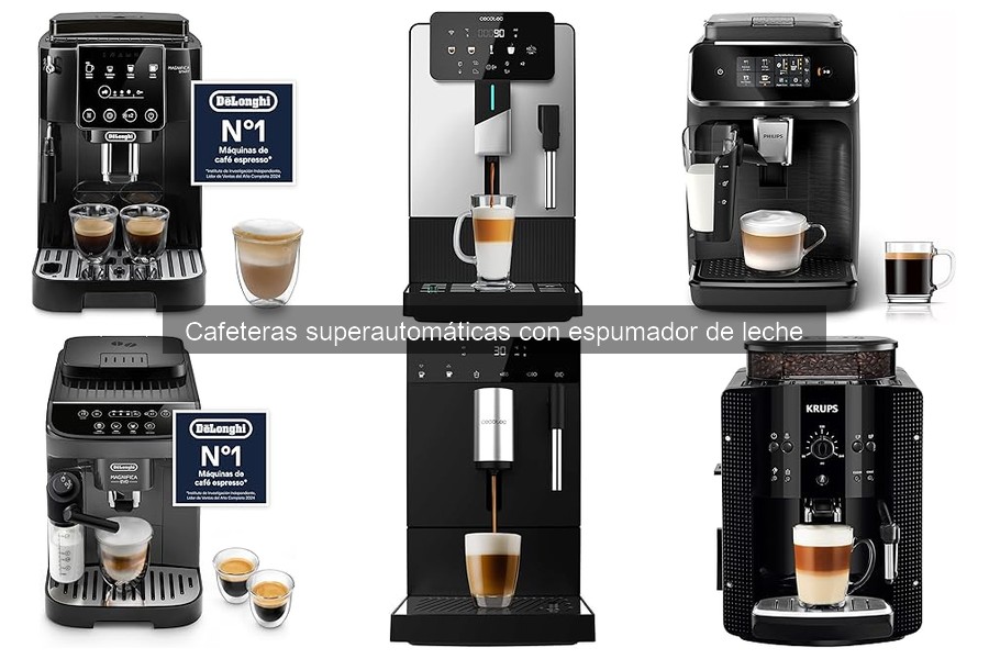 Guía para Elegir Cafeteras Superautomáticas con Espumador de Leche