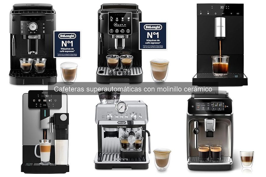 Guía para elegir cafeteras superautomáticas con molinillo cerámico