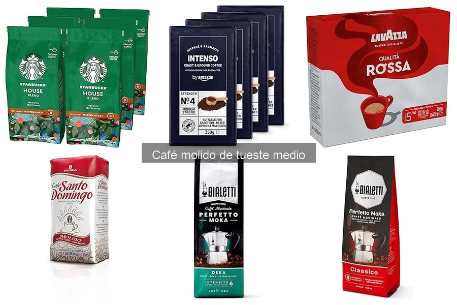 Guía para elegir el mejor café molido de tueste medio