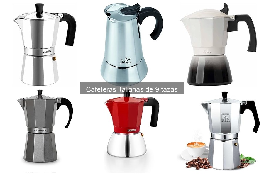 Guía para elegir la cafetera italiana de 9 tazas ideal