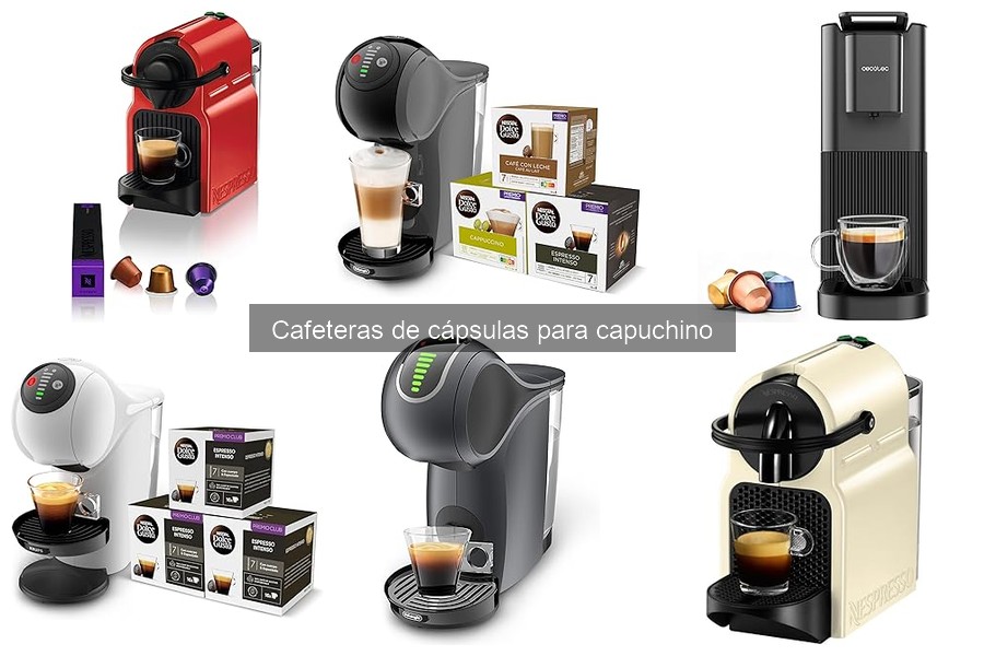 Guía para elegir la mejor cafetera de cápsulas para capuchino