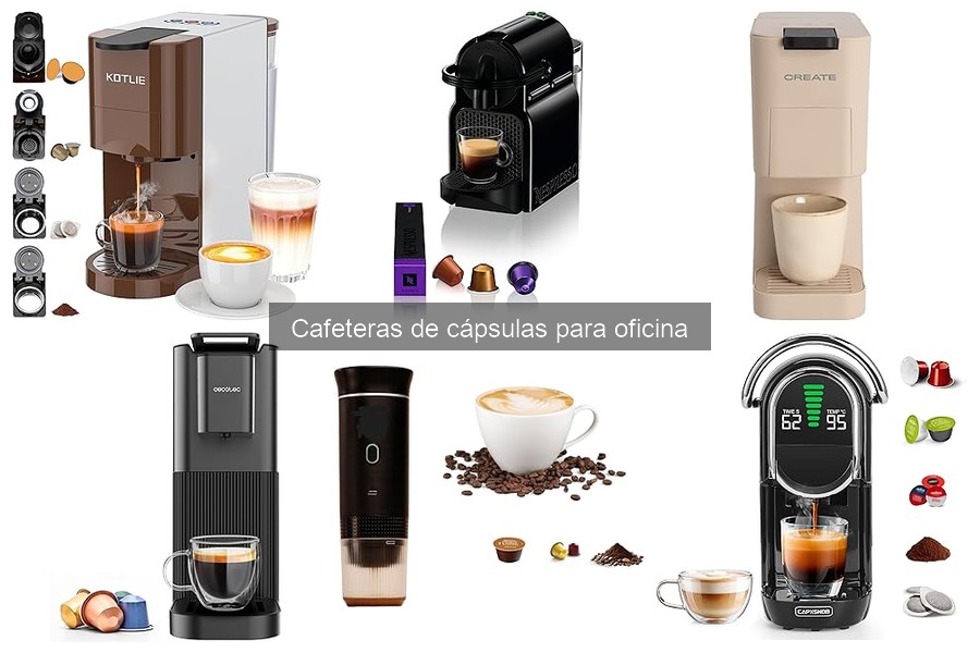 Guía para elegir la mejor cafetera de cápsulas para oficina