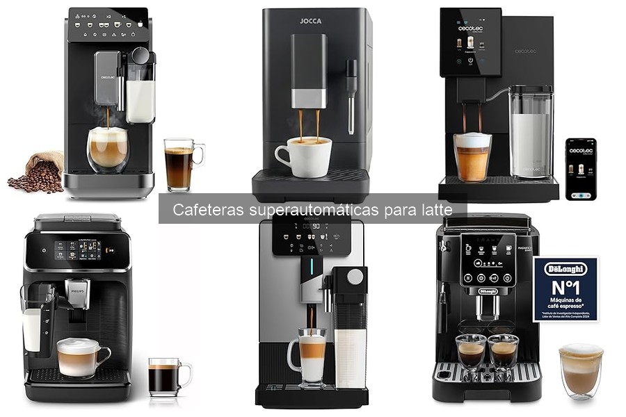 Guía para elegir la mejor cafetera superautomática para lattes